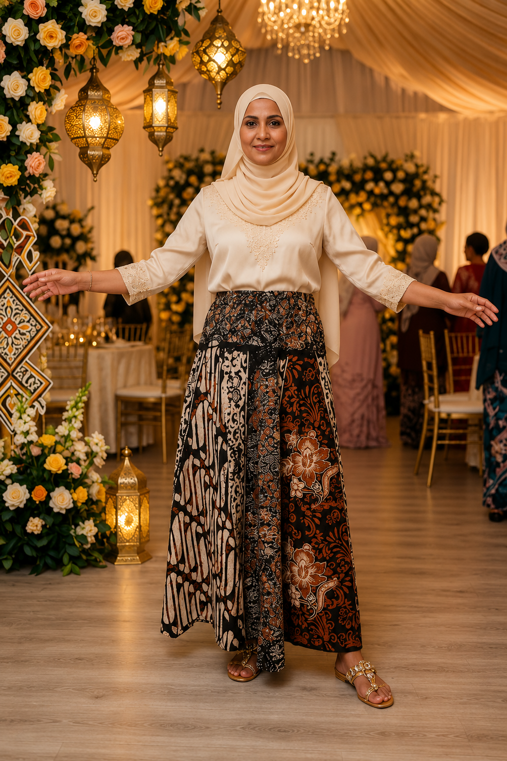Rok Cap Panjang Batik Long Skirt