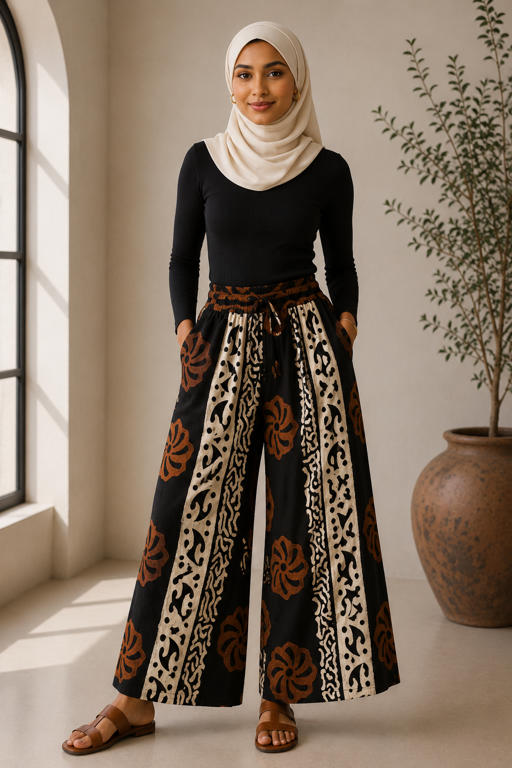 Kulot Batik Pants