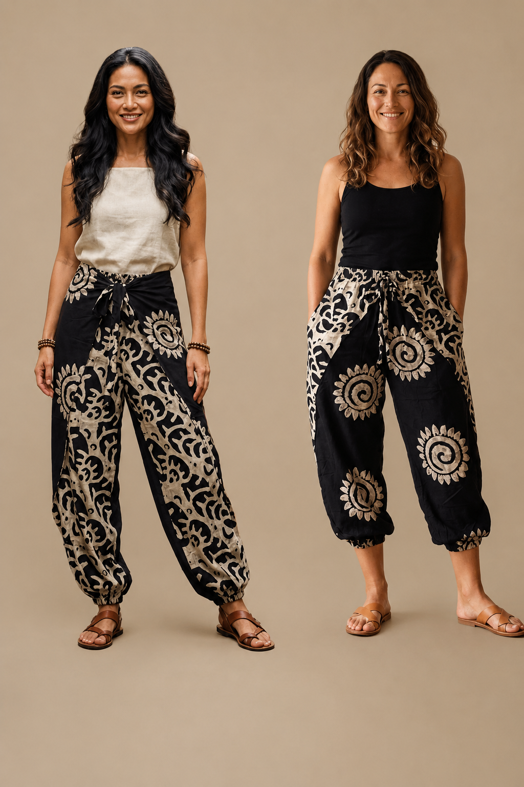 Kulot Sakura Reversible Batik Pants
