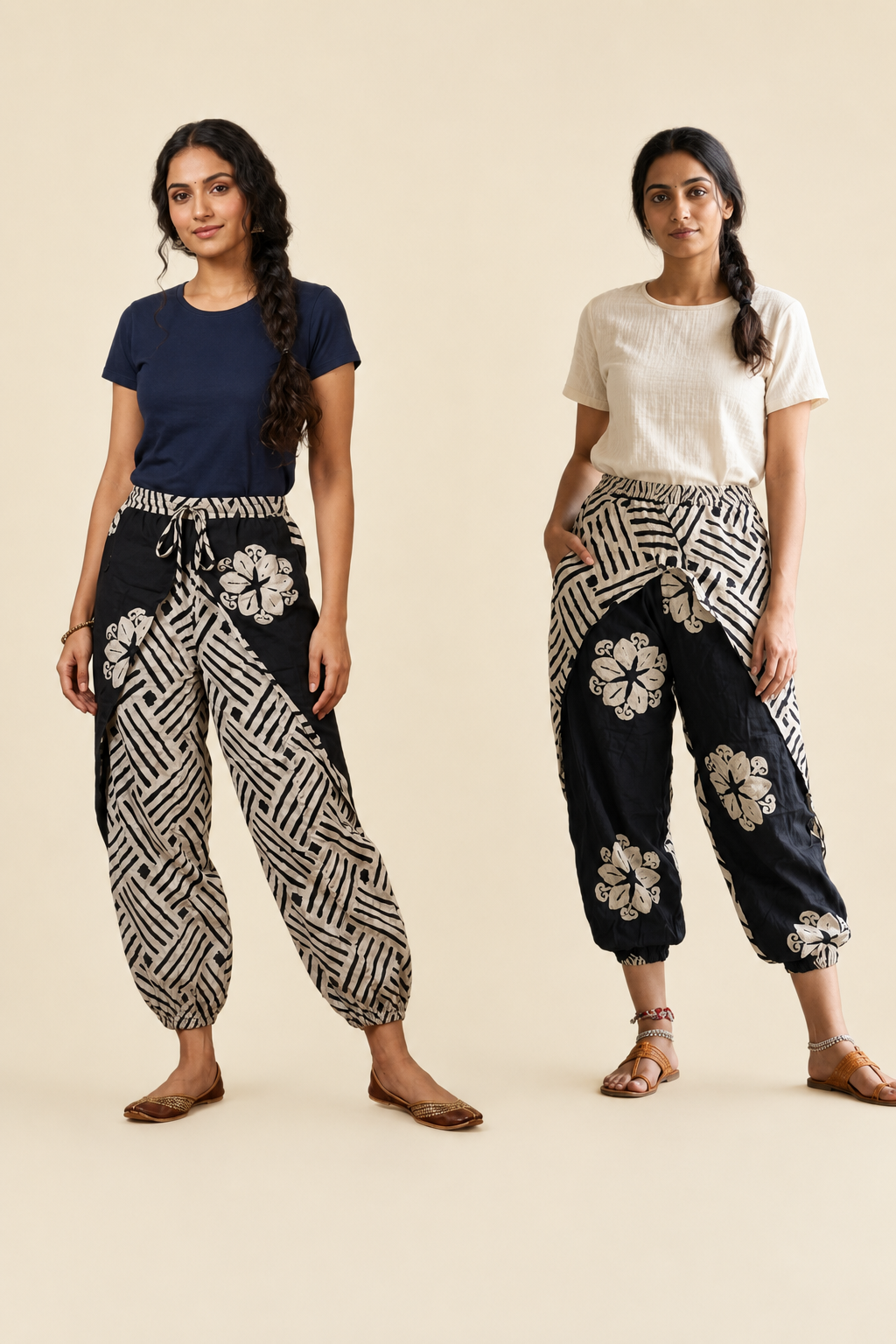 Kulot Sakura Reversible Batik Pants