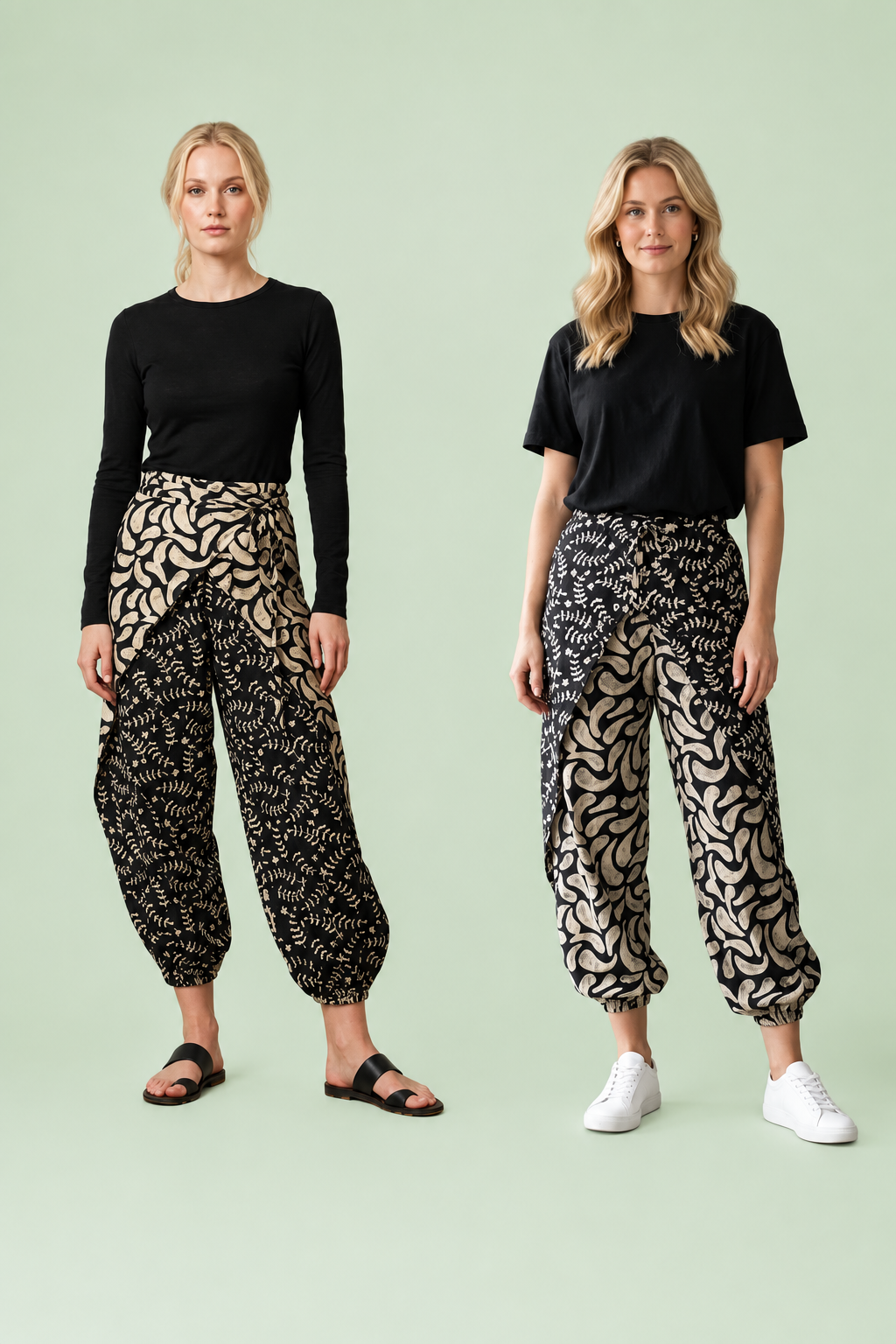 Kulot Sakura Reversible Batik Pants