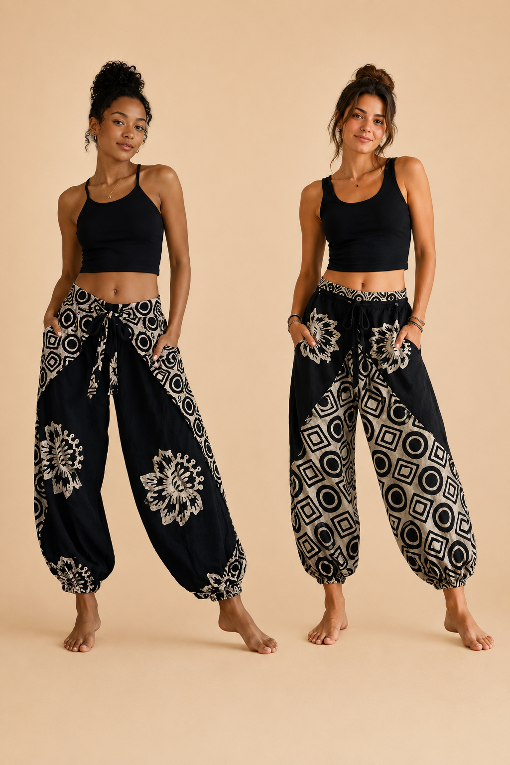 Kulot Sakura Reversible Batik Pants