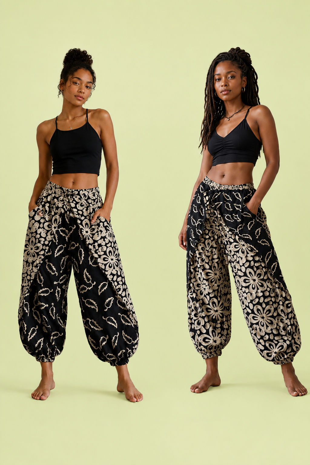Kulot Sakura Reversible Batik Pants