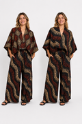 Stelan Batik Reversible Outer Kotak & Pants