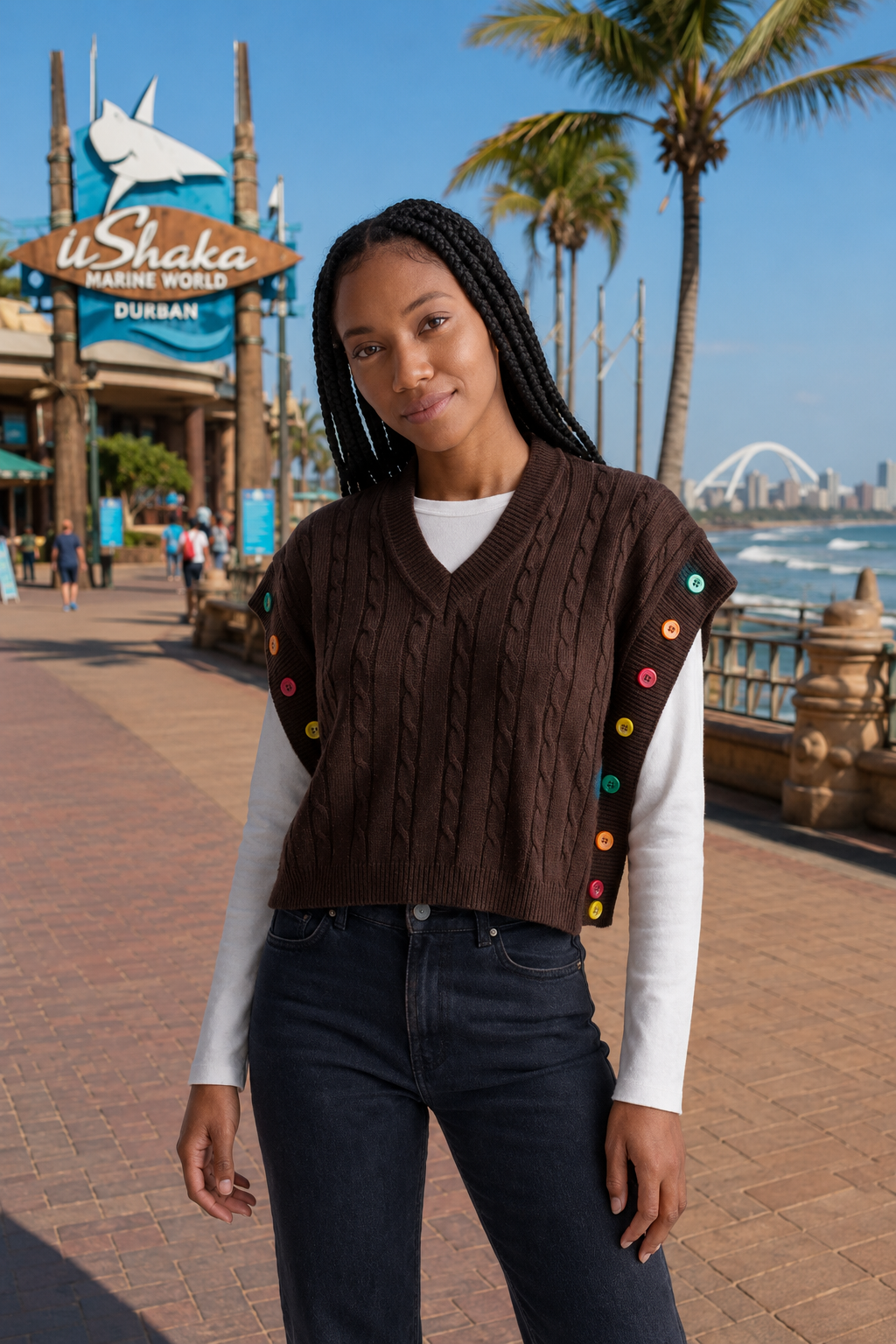 Vest Rembulan Knitwear