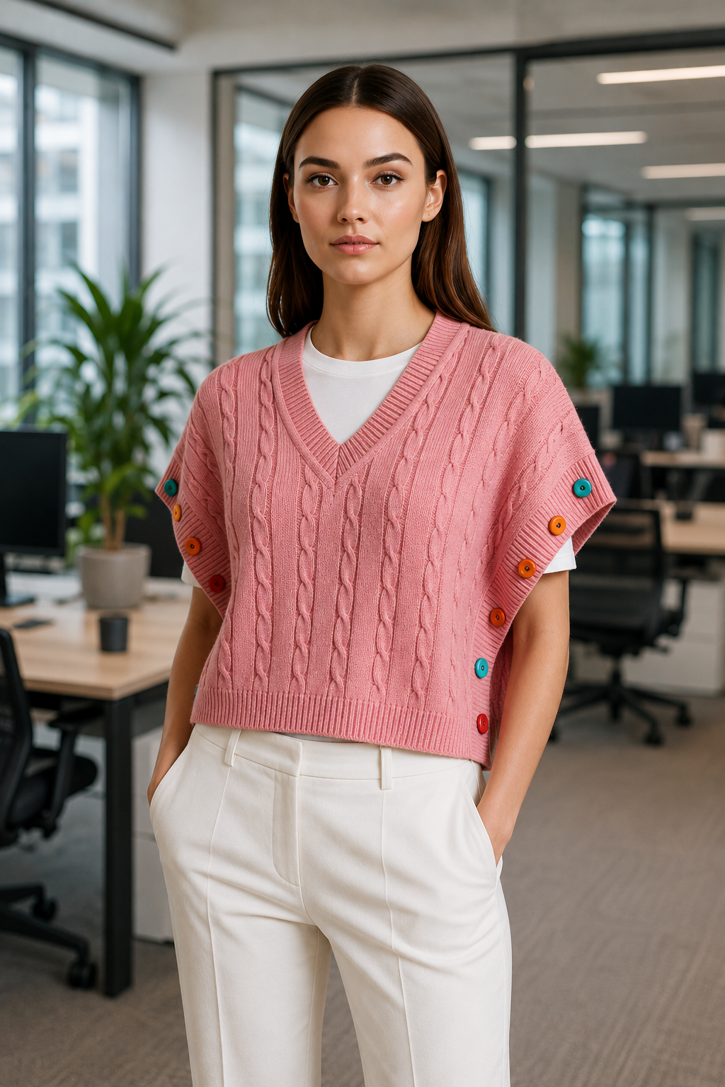 Vest Rembulan Knitwear