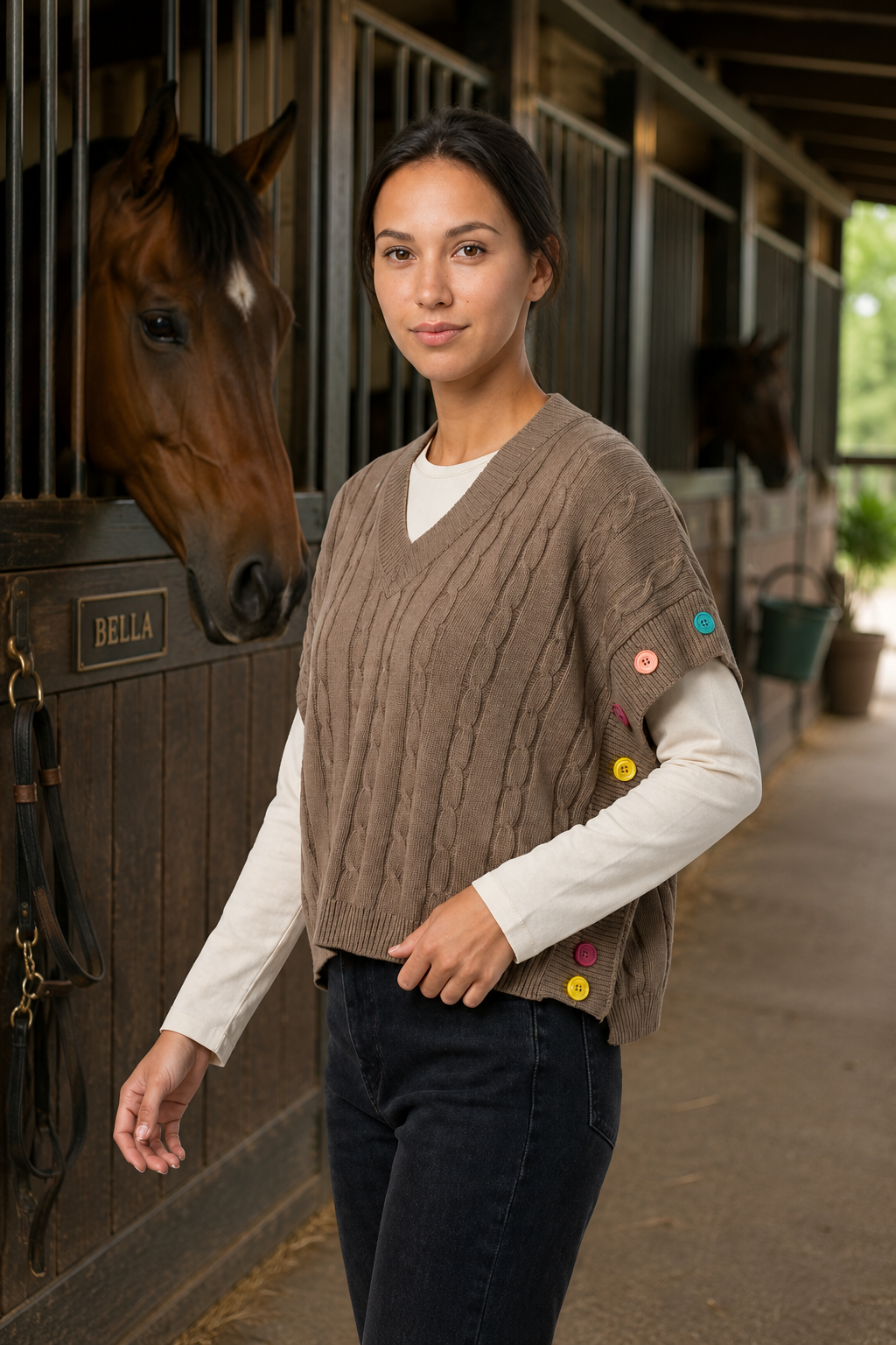 Vest Rembulan Knitwear